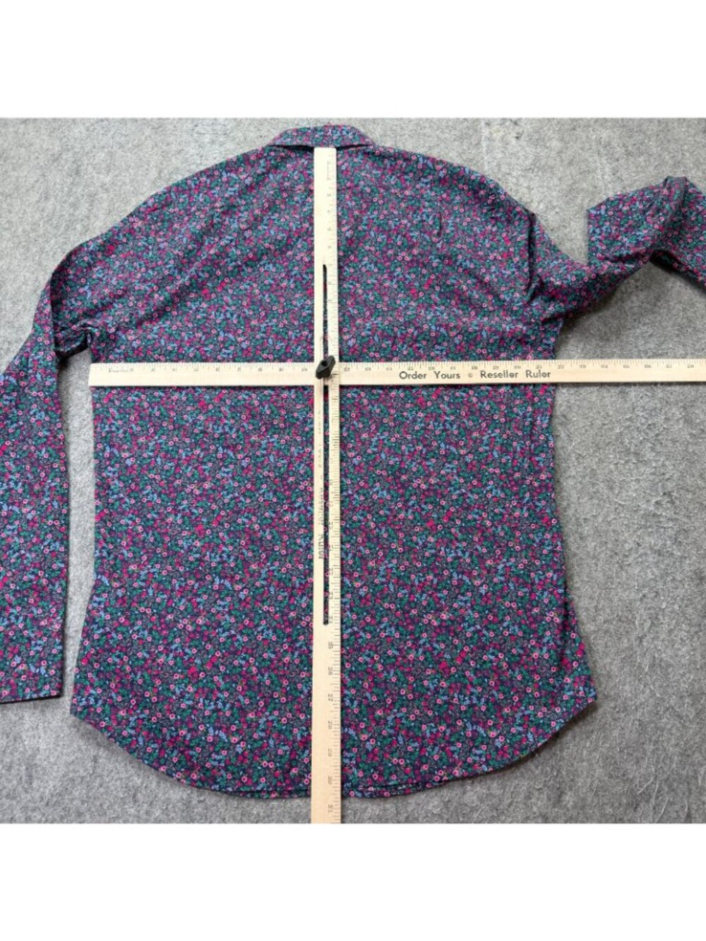 J.Crew Classic Printed Flex Casual Shirt Men M Floral Long Sleeve Flowers - Picture 10 of 15